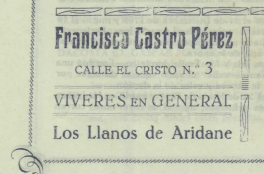 Programa Bajada de La Virgen, 1945.